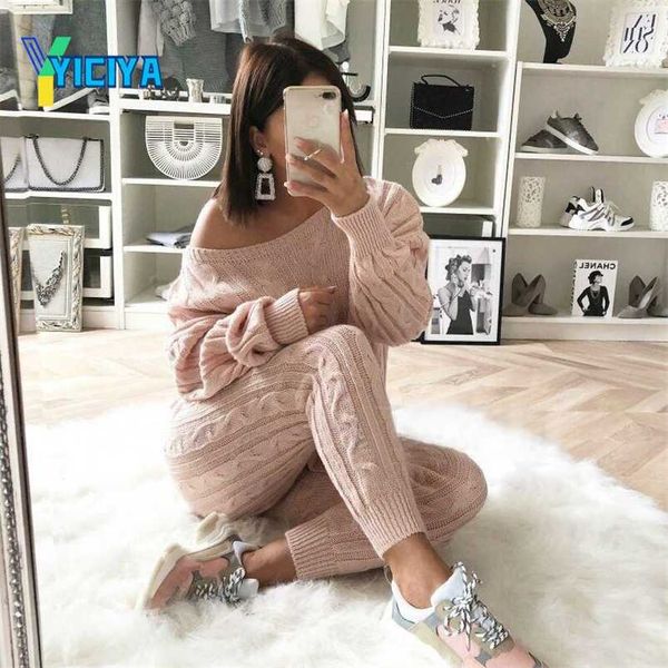 yiciya knitted suit female y2k sweater and pants two piece set women crop pant 2 piece sets womens outfits tracksuit women 211109, Gray
yiciya knitted suit female y2k sweater and pants two piece set women crop pant 2 piece sets womens outfits tracksuit women 211109, Gray