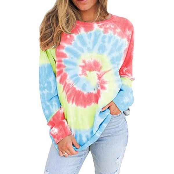 women tie dye crewneck long sleeve sweatshirt casual loose pullover colorblock shirts women's hoodies & sweatshirts, Black
women tie dye crewneck long sleeve sweatshirt casual loose pullover colorblock shirts women's hoodies & sweatshirts, Black