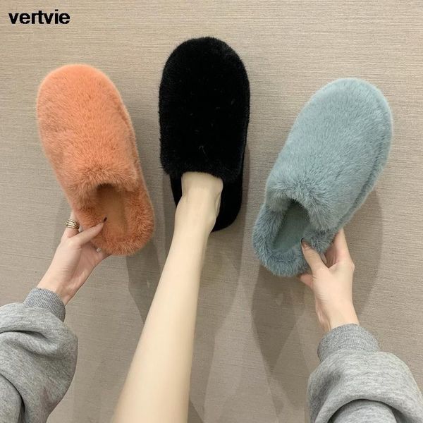 winter women house slippers faux fur fashion warm shoes woman slip on flats female mule slides cozy home furry, Black
winter women house slippers faux fur fashion warm shoes woman slip on flats female mule slides cozy home furry, Black