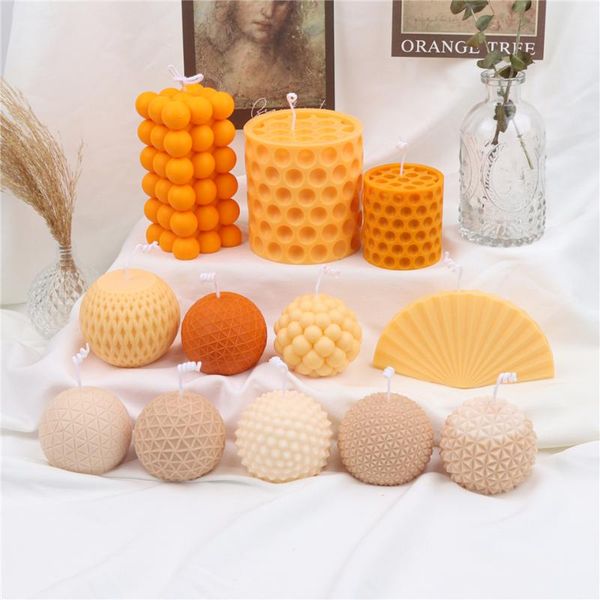 craft tools round grid ball bubble novel style silicone candle mold column cuboid cellular wax plaster artwork cube resin soap rectangle
craft tools round grid ball bubble novel style silicone candle mold column cuboid cellular wax plaster artwork cube resin soap rectangle