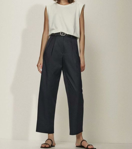 capri female sea fashion suit office lady business pants pantalon 4c33, Black;white
capri female sea fashion suit office lady business pants pantalon 4c33, Black;white