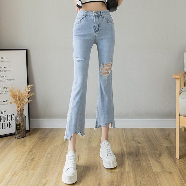 women's shorts capris summer 2021, slim, holed, loose, high waist, small, micro flared jeans, White;black
women's shorts capris summer 2021, slim, holed, loose, high waist, small, micro flared jeans, White;black