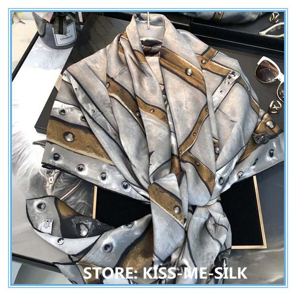 scarves kms silk vintage belt smudge craftsmanship advanced gray satin scarf shawl large square 140*140cm/100g, Blue;gray
scarves kms silk vintage belt smudge craftsmanship advanced gray satin scarf shawl large square 140*140cm/100g, Blue;gray