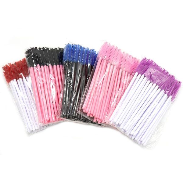 50pcs/bag disposable nylon mini portable color eyelash curler grafting brush makeup comb brushes
50pcs/bag disposable nylon mini portable color eyelash curler grafting brush makeup comb brushes