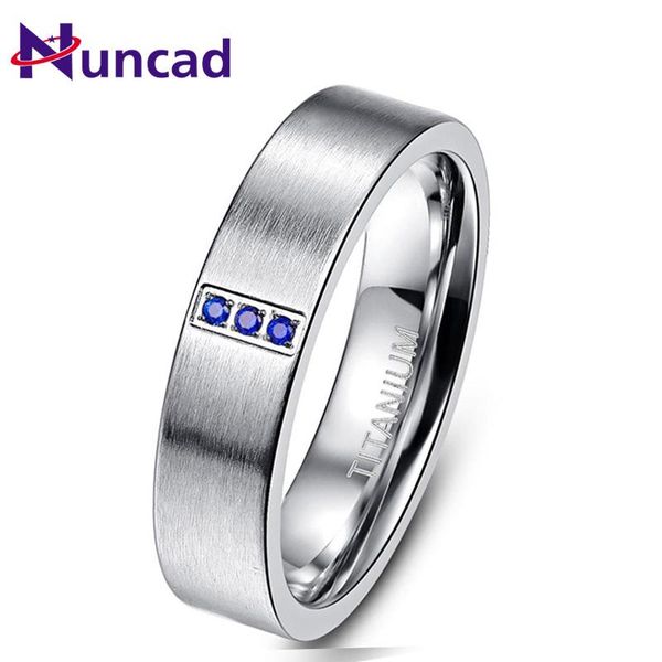 wedding rings nuncad 6mm matte titanium stainless steel inlay blue cz stone men's bands jewelry gift for husbands, Slivery;golden
wedding rings nuncad 6mm matte titanium stainless steel inlay blue cz stone men's bands jewelry gift for husbands, Slivery;golden