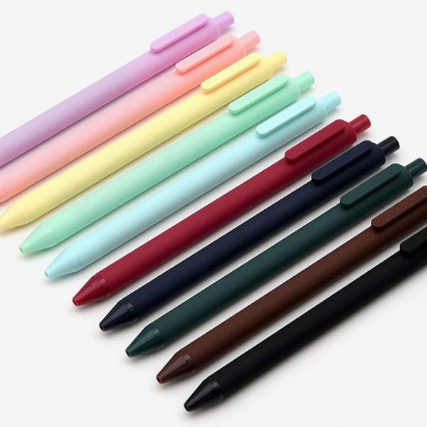 gel pens 5pc/set original kaco pen 0.5 core durable signing neutral colorful colors black refill smooth writing +kaco refills
gel pens 5pc/set original kaco pen 0.5 core durable signing neutral colorful colors black refill smooth writing +kaco refills