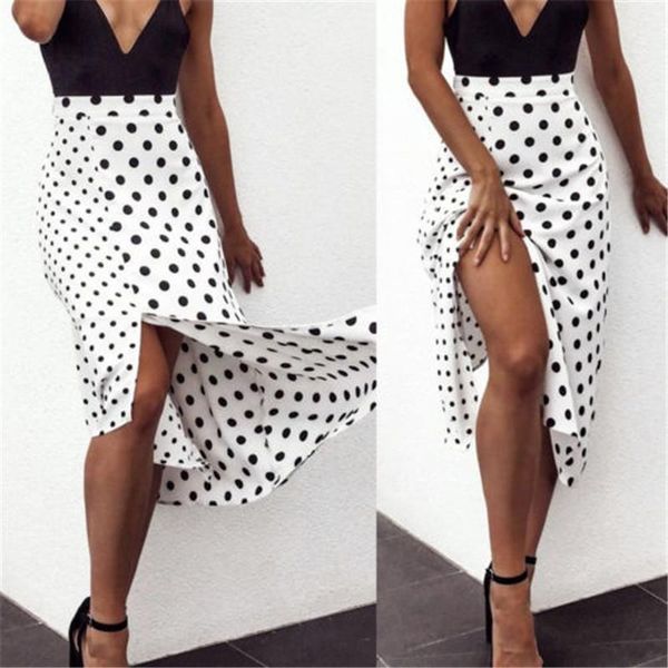 skirts fashion vintage women boho skirt big small dots patchwork irregular long lace up bandage slit summer high waist, Black
skirts fashion vintage women boho skirt big small dots patchwork irregular long lace up bandage slit summer high waist, Black