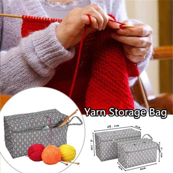 storage bags 1pcs yarn bag organizer with divider for crocheting knitting organization
storage bags 1pcs yarn bag organizer with divider for crocheting knitting organization