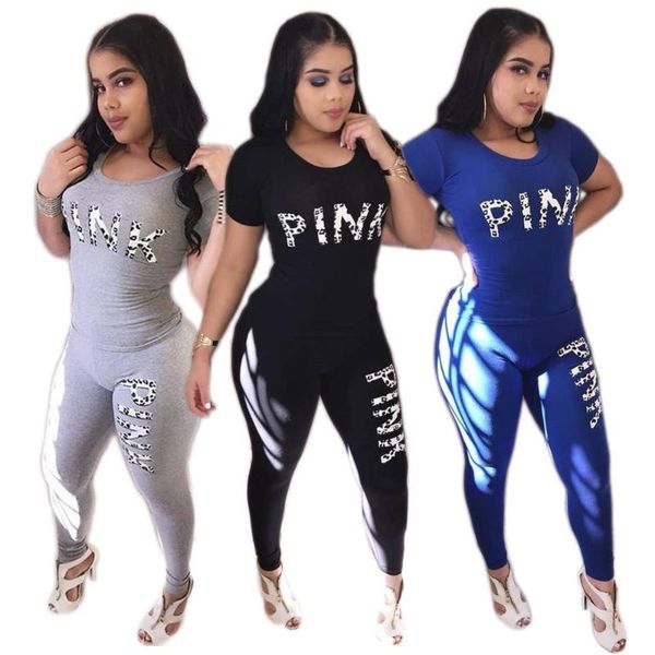 women's jumpsuits & rompers letter print tracksuits women sport two piece set summer 2021 short sleeve + jogger pants sweatsuit 2pcs o, Black;white
women's jumpsuits & rompers letter print tracksuits women sport two piece set summer 2021 short sleeve + jogger pants sweatsuit 2pcs o, Black;white