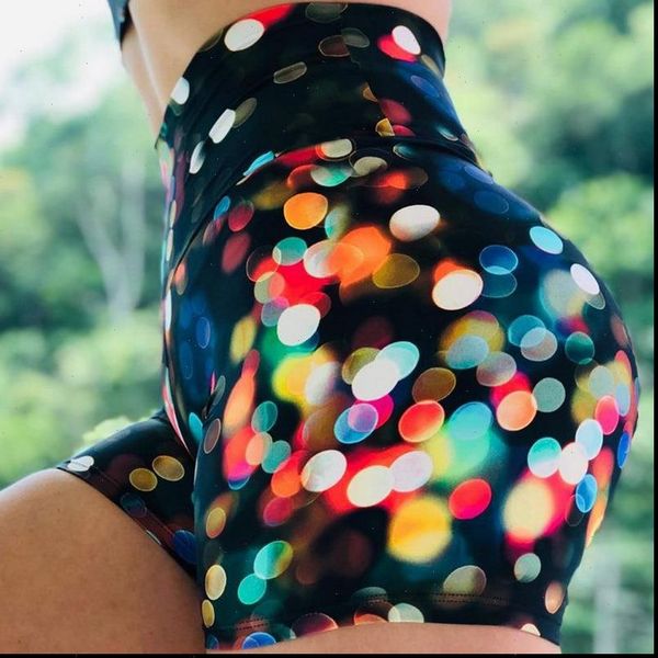 womens short printed women shorts push up summer sportwear femme workout high waist flower punk, White;black 
womens short printed women shorts push up summer sportwear femme workout high waist flower punk, White;black