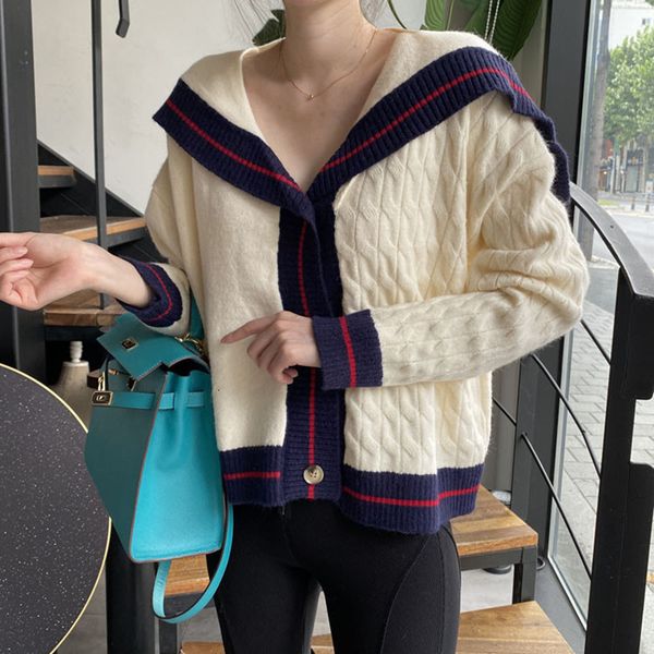 sweaters korean casual versatile knitted twill knit cardigan v-neck gentle chic fashion elegant women sweater, White;black
sweaters korean casual versatile knitted twill knit cardigan v-neck gentle chic fashion elegant women sweater, White;black