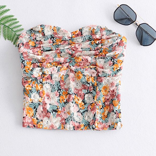 women t-shirt strapless stretch crop summer vest sleeveless tube off-shoulder t shirt bustier 210524, White
women t-shirt strapless stretch crop summer vest sleeveless tube off-shoulder t shirt bustier 210524, White
