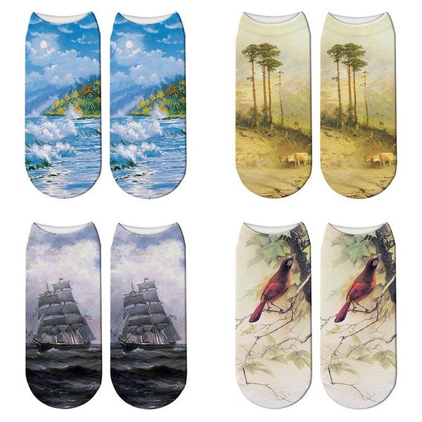 socks & hosiery 3d printed oil painting wave beach summer women landscape boat bird paint kawaii short ankle calcetines mujer, Black;white
socks & hosiery 3d printed oil painting wave beach summer women landscape boat bird paint kawaii short ankle calcetines mujer, Black;white
