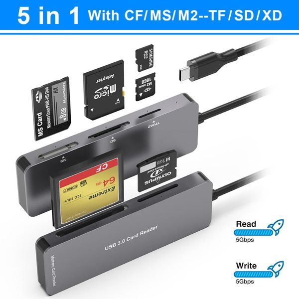 hubs multi 5-in-1 usb c hub portable type sd cf tf xd card reader adaptors splitter for windows 7 8 10
hubs multi 5-in-1 usb c hub portable type sd cf tf xd card reader adaptors splitter for windows 7 8 10