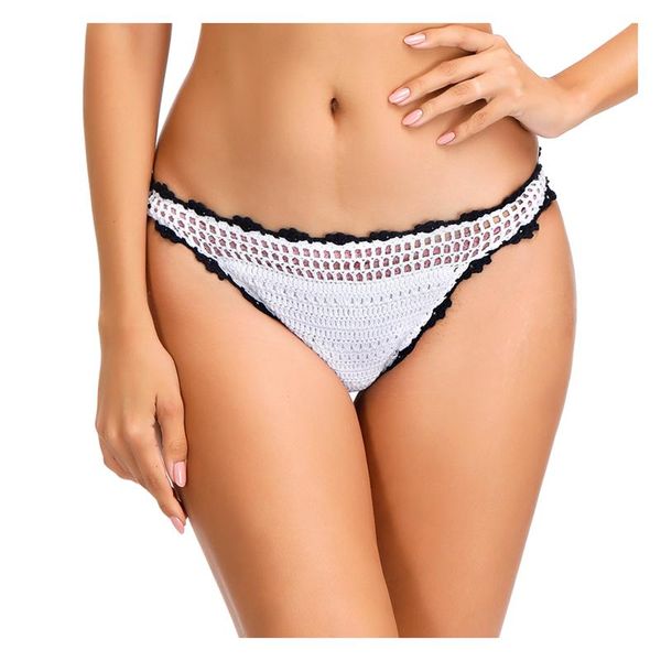 ladies swimwear boyshort bottom handmade crochet lace swiming bikini briefs cotton beachwear pants two-piece suits 
ladies swimwear boyshort bottom handmade crochet lace swiming bikini briefs cotton beachwear pants two-piece suits