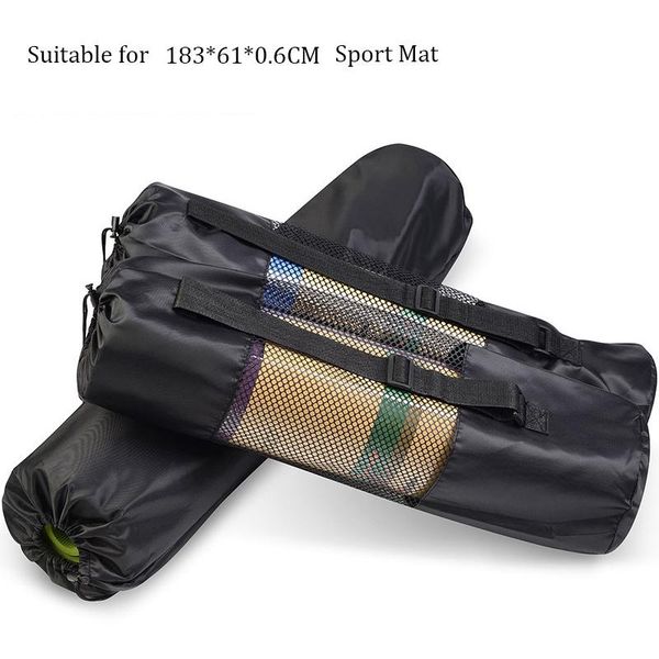 yoga mats portable blackyoga backpack waterproof mat bag nylon pilates carrier mesh adjustable strap for 183*61*0.6cm
yoga mats portable blackyoga backpack waterproof mat bag nylon pilates carrier mesh adjustable strap for 183*61*0.6cm