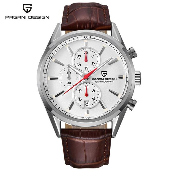 wristwatches blue quartz wristwatch pagani design men men's watches waterproof leather sports male relogio masculino, Slivery;brown
wristwatches blue quartz wristwatch pagani design men men's watches waterproof leather sports male relogio masculino, Slivery;brown