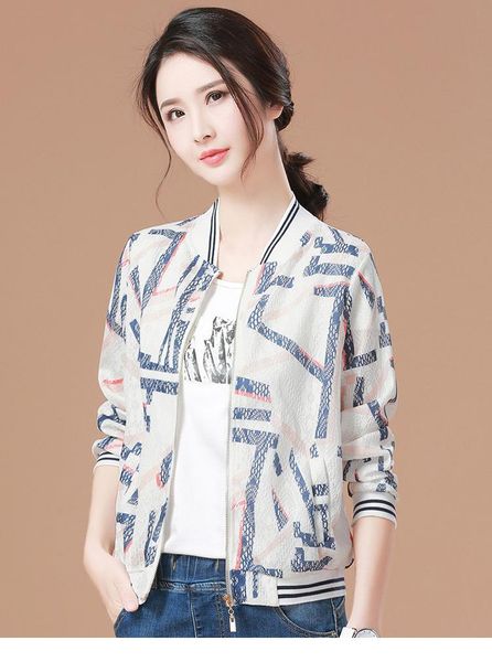 women's jackets 2021 jacket women spring and autumn thin versatile casual headless lace short baseball coat, Black;brown
women's jackets 2021 jacket women spring and autumn thin versatile casual headless lace short baseball coat, Black;brown