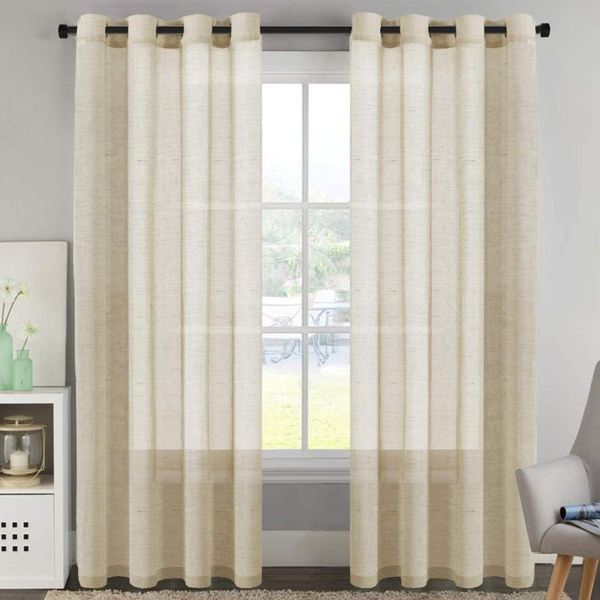 natural solid color curtain panels for living room light reducing sheer curtains nickel grommet window & drapes
natural solid color curtain panels for living room light reducing sheer curtains nickel grommet window & drapes