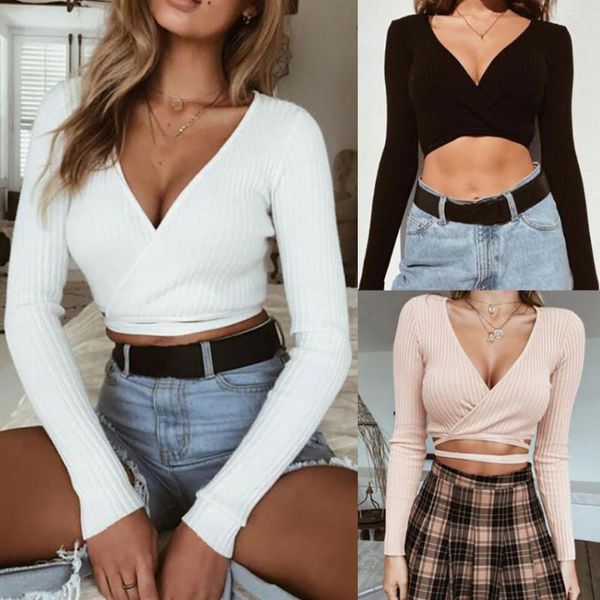 women's t-shirt women long sleeve deep v neck basic solid black white lady casual tshirt off shoulder t shirts summer autumn
women's t-shirt women long sleeve deep v neck basic solid black white lady casual tshirt off shoulder t shirts summer autumn