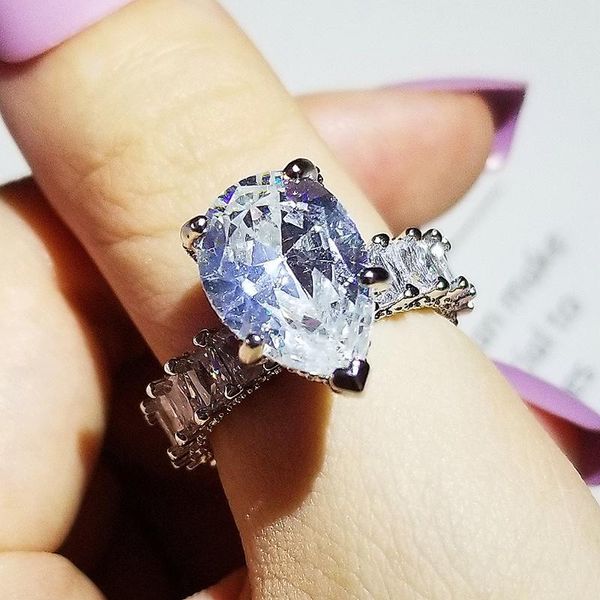 luxury pear 925 sterling silver engagement ring for women lady anniversary gift jewelry wholesale r5879 cluster rings, Golden;silver
luxury pear 925 sterling silver engagement ring for women lady anniversary gift jewelry wholesale r5879 cluster rings, Golden;silver