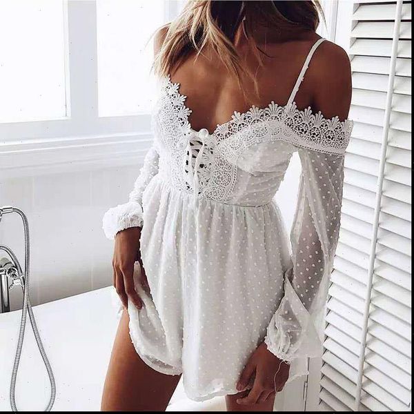 off shoulder lace up playsuits women romper appliques long lantern sleeve v neck fringed woman high waist summer playsuit, Black;white
off shoulder lace up playsuits women romper appliques long lantern sleeve v neck fringed woman high waist summer playsuit, Black;white