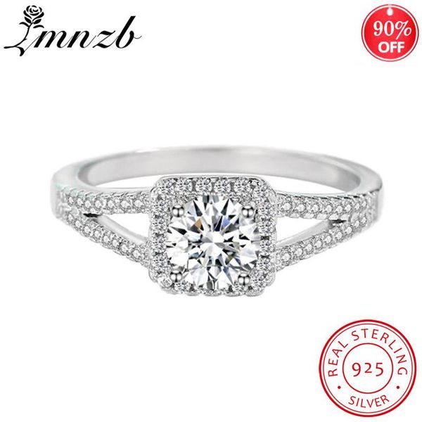 cluster rings lmnzb 100% 925 sterling silver ring 6mm cz diamond crystal for women fashion luxury engagement wedding jewelry lr809, Golden;silver
cluster rings lmnzb 100% 925 sterling silver ring 6mm cz diamond crystal for women fashion luxury engagement wedding jewelry lr809, Golden;silver