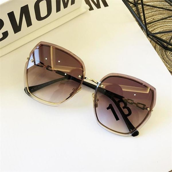 sunglasses fashionable sun frames luxury glass sunglasses design glasses lady sun rimless women woman gradient pink blue lens eyeglasses, Black
sunglasses fashionable sun frames luxury glass sunglasses design glasses lady sun rimless women woman gradient pink blue lens eyeglasses, Black