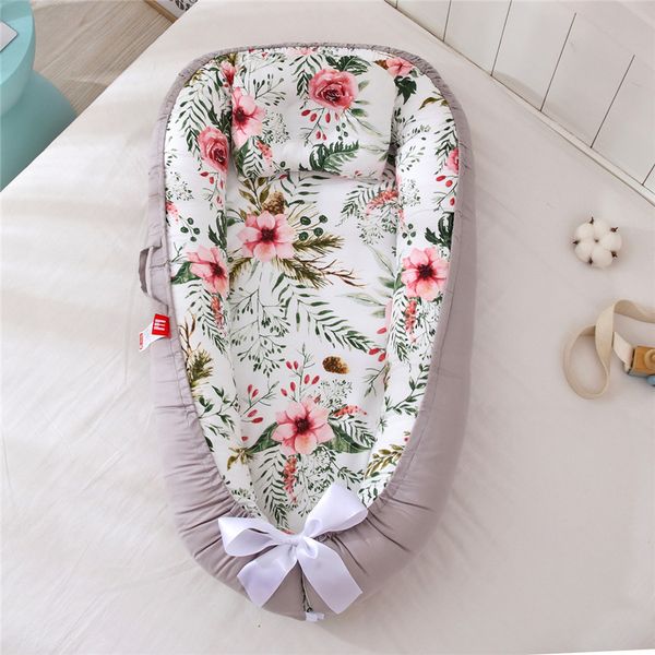 portable baby nest with pillow cushion baby crib cotton fabric bassinet baby bed cot cunas para bebes multifuncional
portable baby nest with pillow cushion baby crib cotton fabric bassinet baby bed cot cunas para bebes multifuncional