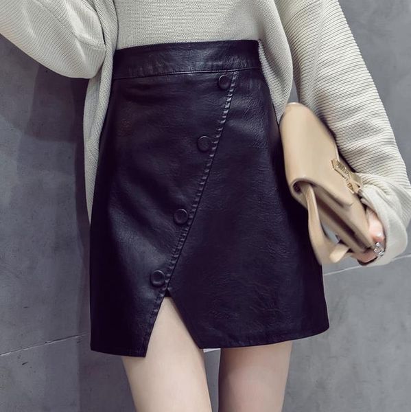 skirts women leather 2021 spring and autumn high waist large size female hip irregular pu office, Black
skirts women leather 2021 spring and autumn high waist large size female hip irregular pu office, Black