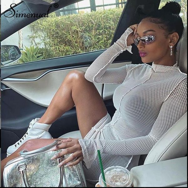 mesh skinny womens dress women mini dresses spring fashion clubwear bodycon solid hollow out party birthday clothing, Black;gray
mesh skinny womens dress women mini dresses spring fashion clubwear bodycon solid hollow out party birthday clothing, Black;gray