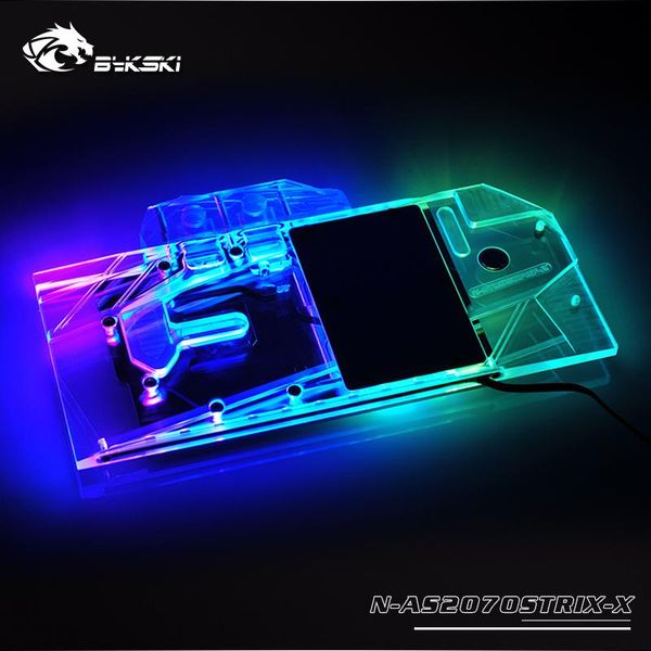 bykski water block use for asus rog strix-rtx2070-o8g / strix-rtx2060-o6g gaming full cover copper radiator block/rgb light fans & coolings 
bykski water block use for asus rog strix-rtx2070-o8g / strix-rtx2060-o6g gaming full cover copper radiator block/rgb light fans & coolings