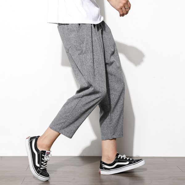 spring autumn harem pants casual sweatpants elastic waist plus size clothing mens street wear linen pants 5xl, Black
spring autumn harem pants casual sweatpants elastic waist plus size clothing mens street wear linen pants 5xl, Black