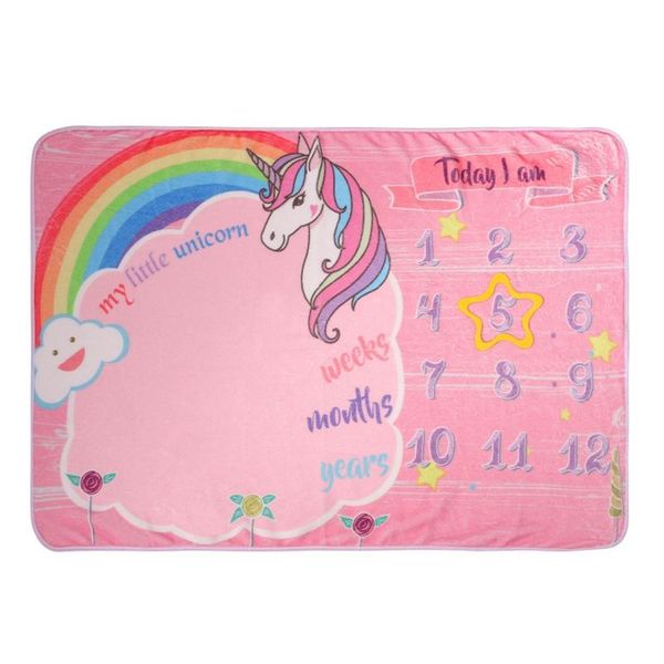 blankets & swaddling 75*100cm flannel milestone blanket cute animal pattern baby growth memorial born infant birthday party po props 
blankets & swaddling 75*100cm flannel milestone blanket cute animal pattern baby growth memorial born infant birthday party po props