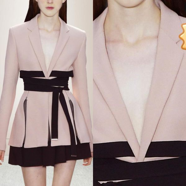 women's tracksuits 2021 spring autumn long lace office blazer + waist all-match black skirt 2 piece set qx017, Gray
women's tracksuits 2021 spring autumn long lace office blazer + waist all-match black skirt 2 piece set qx017, Gray