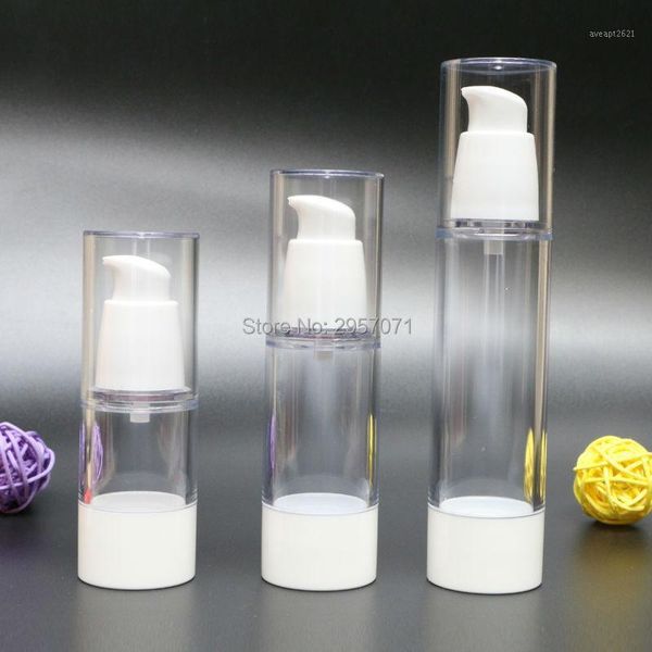 30ml 50ml white transparent plastic airless vacuum pump travel bottles empty cosmetic containers packaging for women 100pcs/lot storage & ja
30ml 50ml white transparent plastic airless vacuum pump travel bottles empty cosmetic containers packaging for women 100pcs/lot storage & ja