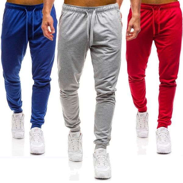 men's men full sportswear casual elastic cotton mens fitness workout pants skinny sweatpants trousers jogger, Black
men's men full sportswear casual elastic cotton mens fitness workout pants skinny sweatpants trousers jogger, Black
