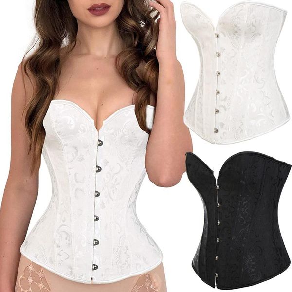 bustiers & corsets overbust corset steampunk bustier gothic basque vintage lolita elegant satin boned bridal lingerie, Black;white
bustiers & corsets overbust corset steampunk bustier gothic basque vintage lolita elegant satin boned bridal lingerie, Black;white