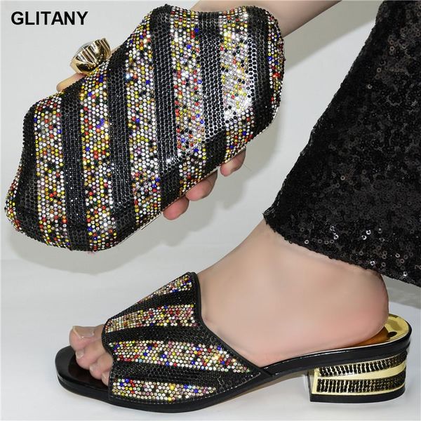 dress shoes fashion casual shoe women sandals plus size female wedding party pumps 2021 african style pretty woman and bag set, Black
dress shoes fashion casual shoe women sandals plus size female wedding party pumps 2021 african style pretty woman and bag set, Black