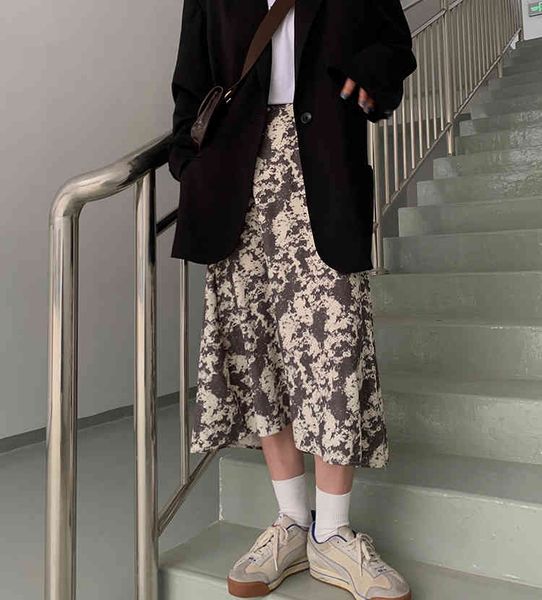 spring elastic waist casual loose floral basic a-line mid-calf skirt women 210522, Black
spring elastic waist casual loose floral basic a-line mid-calf skirt women 210522, Black