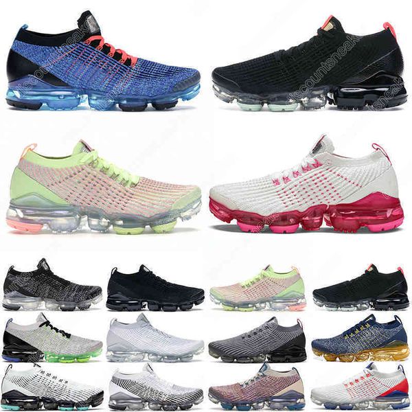 breathable men women 3.0 running shoes triple black white astronomy blue fury barely volt pink aurora bright electric green mens trainers ou