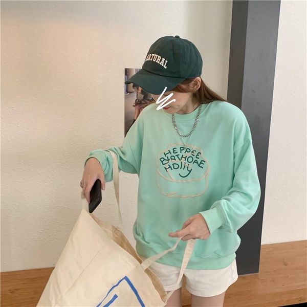 women's hoodies & sweatshirts real s cost-effective mint green wei spring and autumn thin korean style, Black
women's hoodies & sweatshirts real s cost-effective mint green wei spring and autumn thin korean style, Black
