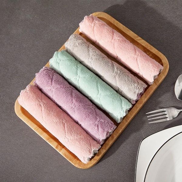 cleaning cloths 5pcs/lot super absorbent polyester kitchen dish cloth non stick oil household tableware towel washing rag
cleaning cloths 5pcs/lot super absorbent polyester kitchen dish cloth non stick oil household tableware towel washing rag