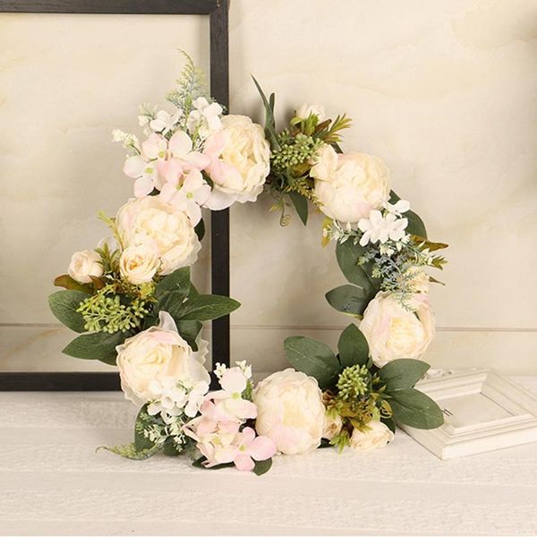 artificial peony flowers wreath spring summer for front door window wall wedding party farmhouse home decor decorative & wreaths
artificial peony flowers wreath spring summer for front door window wall wedding party farmhouse home decor decorative & wreaths
