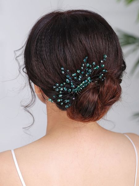 Wedding Hair Accessories Casual Headpieces Green Hair comb Handmade Headdress Chic party and prom for women Bridal Hair Jewelry
Wedding Hair Accessories Casual Headpieces Green Hair comb Handmade Headdress Chic party and prom for women Bridal Hair Jewelry