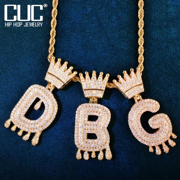 chains single drip letter pendant necklace for men women crown button cubic zirconia hip hop chain jewelry, Silver
chains single drip letter pendant necklace for men women crown button cubic zirconia hip hop chain jewelry, Silver