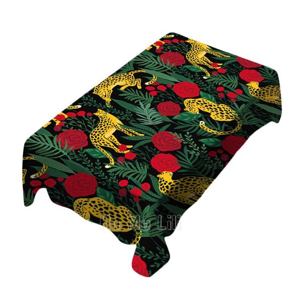 table cloth rose bushes and leopards design tablecloth for picnic kitchen dinner decor
table cloth rose bushes and leopards design tablecloth for picnic kitchen dinner decor