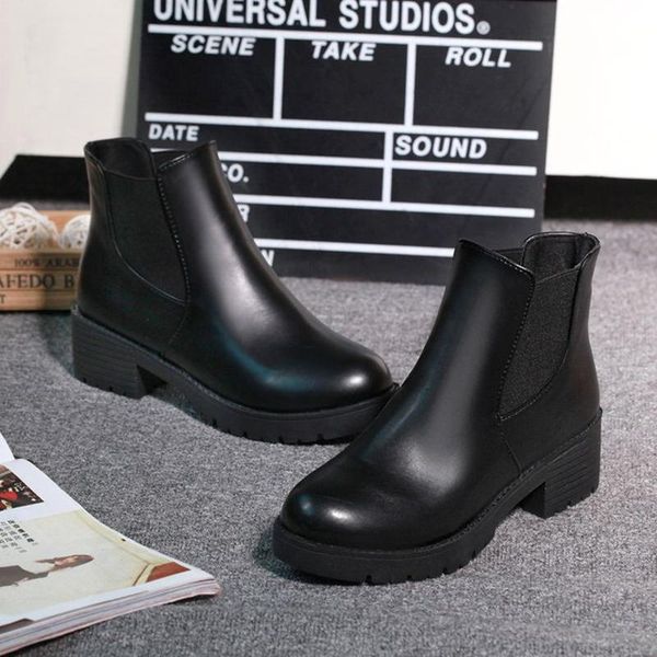 boots 2021 autumn winter style with 's british thick heel boot ankle female versatile, Black
boots 2021 autumn winter style with 's british thick heel boot ankle female versatile, Black