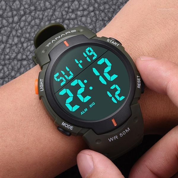 outdoor sport watch men big dial multifunction digital for 5atm waterproof watches alarm clock reloj hombre 1251 wristwatches, Slivery;brown
outdoor sport watch men big dial multifunction digital for 5atm waterproof watches alarm clock reloj hombre 1251 wristwatches, Slivery;brown