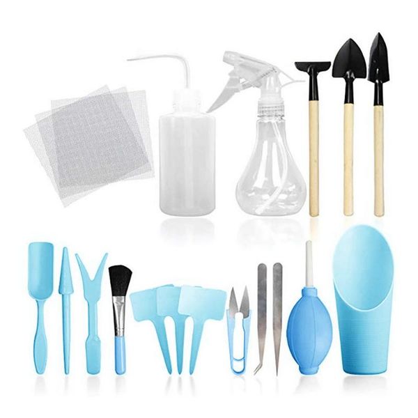 spade & shovel 16 pcs succulent plants tools mini garden hand set transplanting miniature planting tool for indoor #4a14
spade & shovel 16 pcs succulent plants tools mini garden hand set transplanting miniature planting tool for indoor #4a14